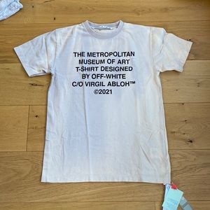 Off White x Met Museum Limited Edition T-Shirt 2021